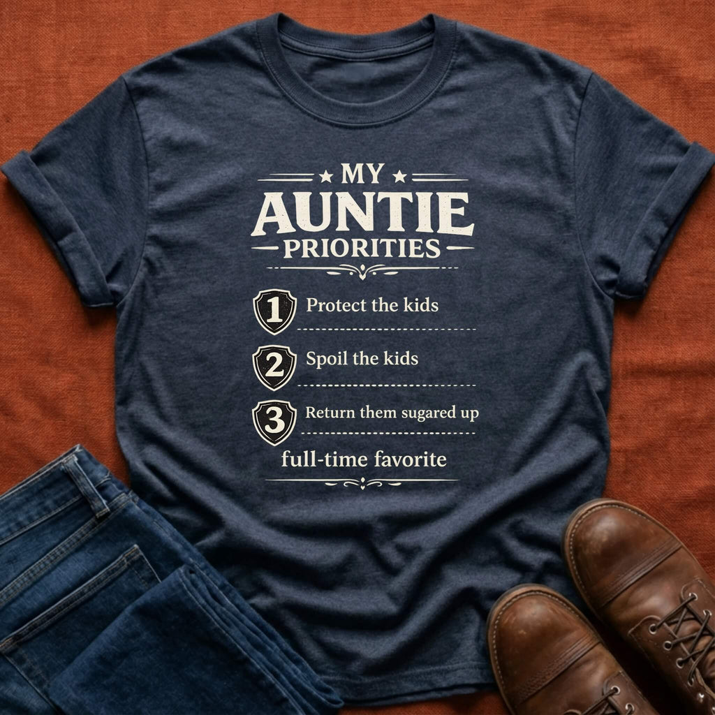 My Auntie Priorities T-Shirt
