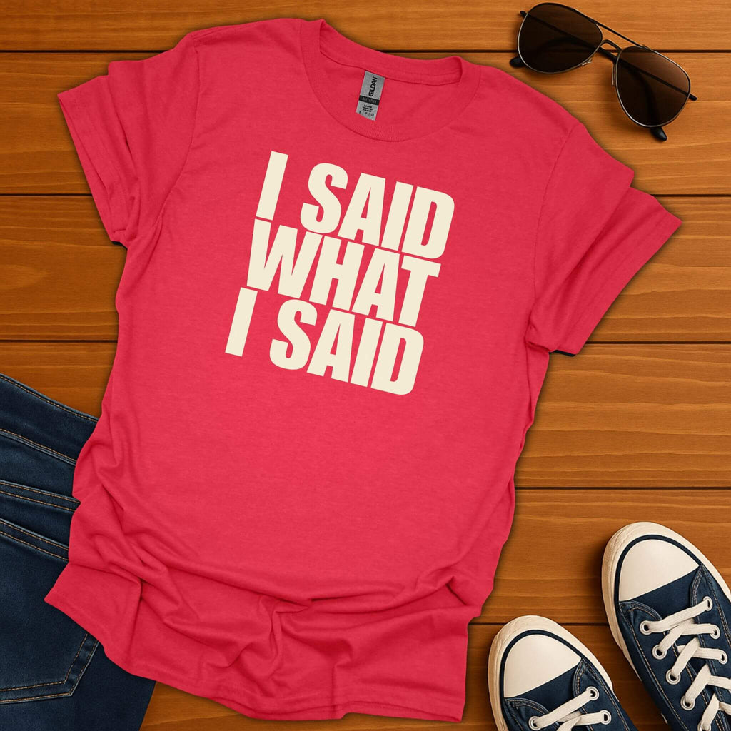 I Said What I Said T-Shirt