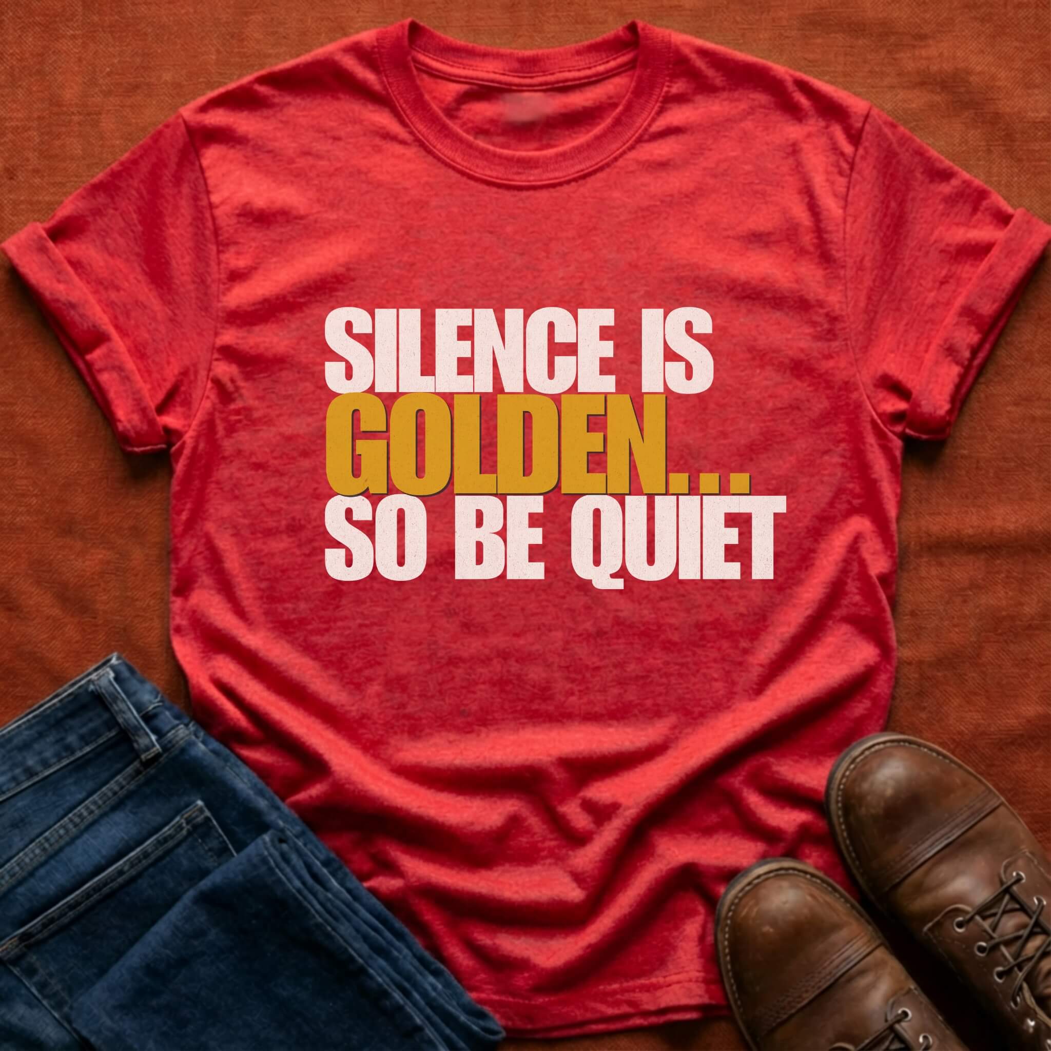 Silence is Golden T-Shirt