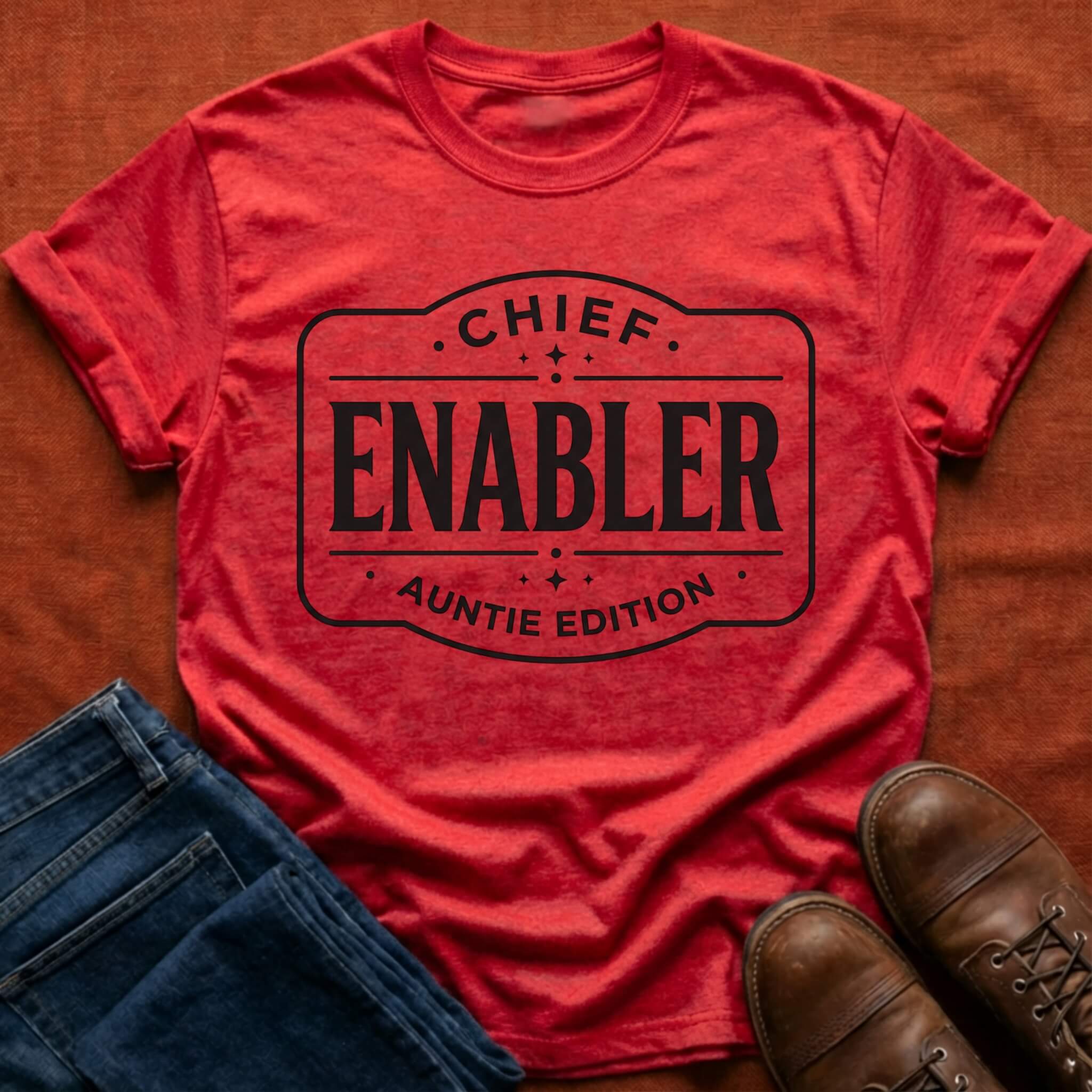 Chief Enabler Auntie T-Shirt