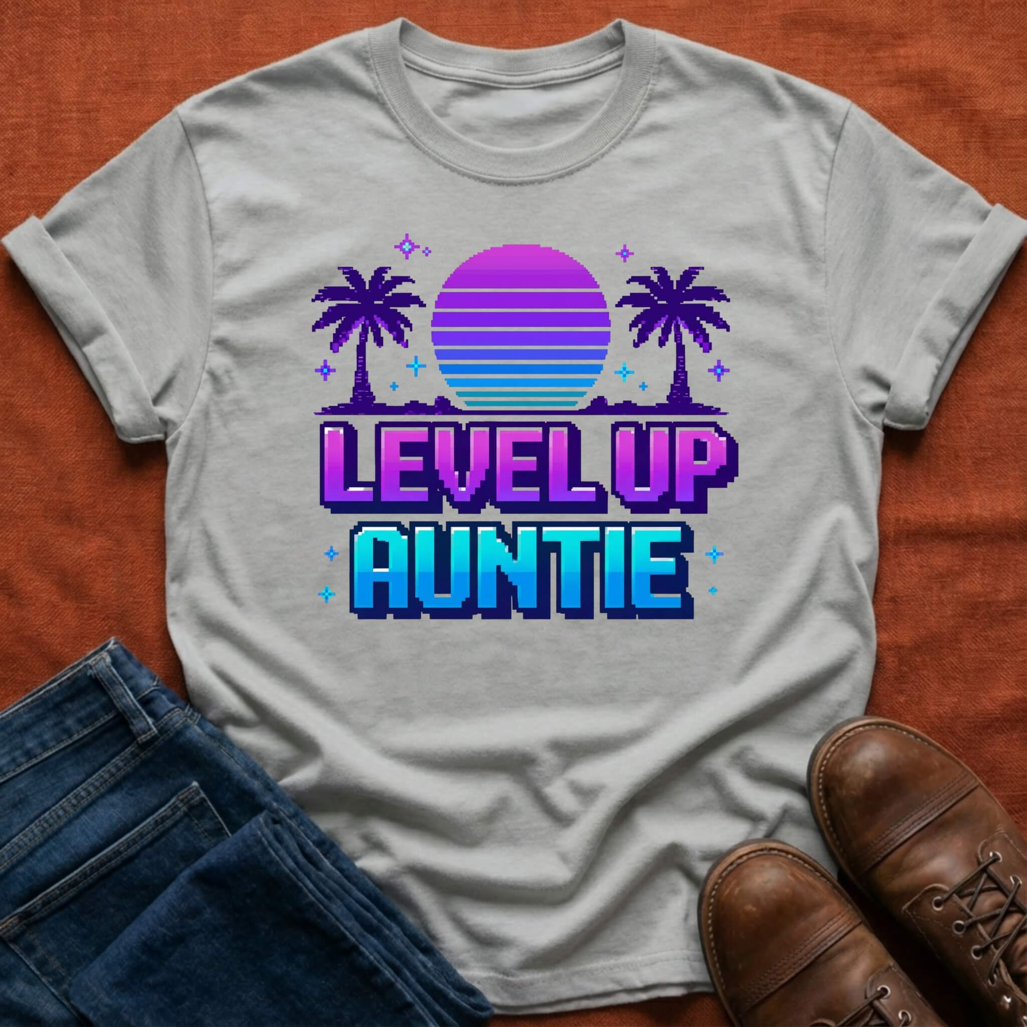 Level Up Auntie T-Shirt