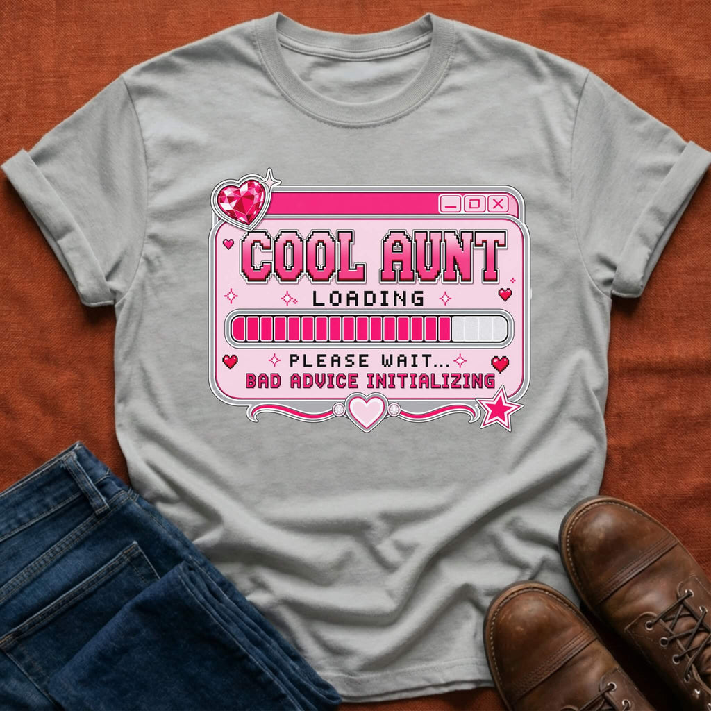 Cool Aunt Loading T-Shirt