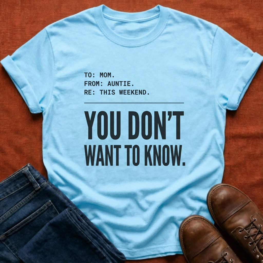 Auntie Memo to Mom T-Shirt