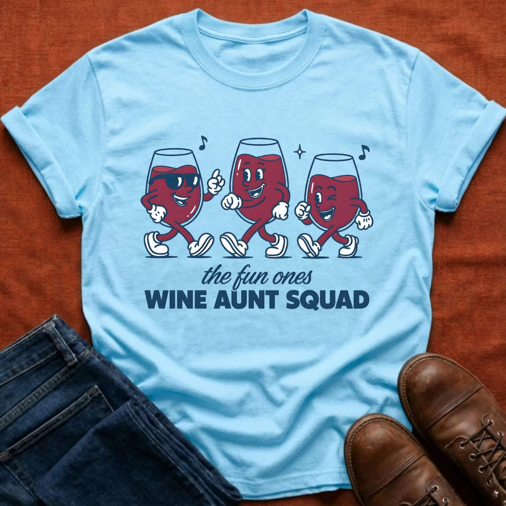Wine Aunt Squad T-Shirt