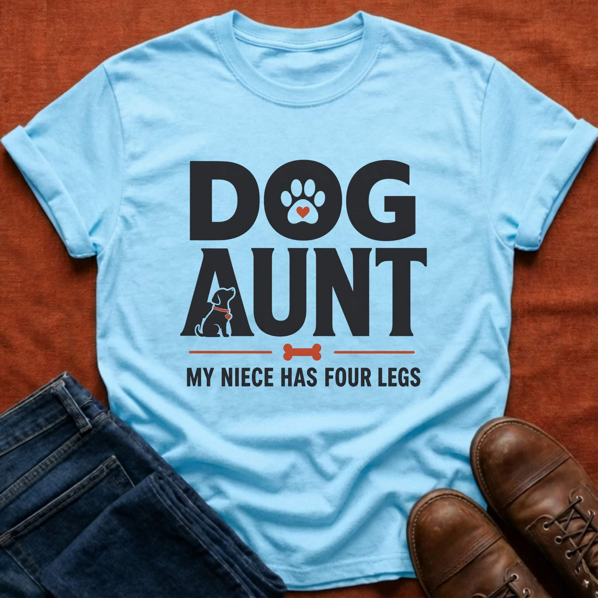 Dog Aunt Niece T-Shirt