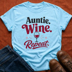 Auntie Wine Repeat T-Shirt
