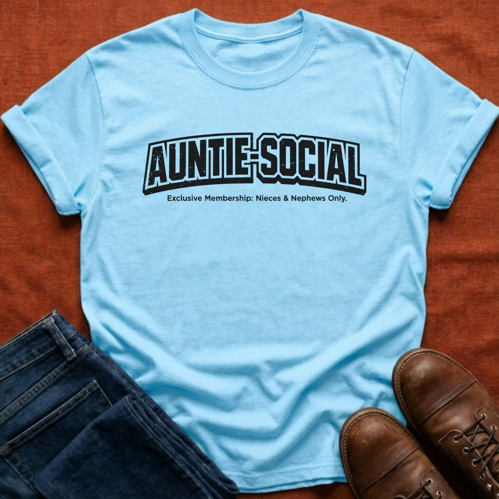 Auntie-Social Streetwear T-Shirt