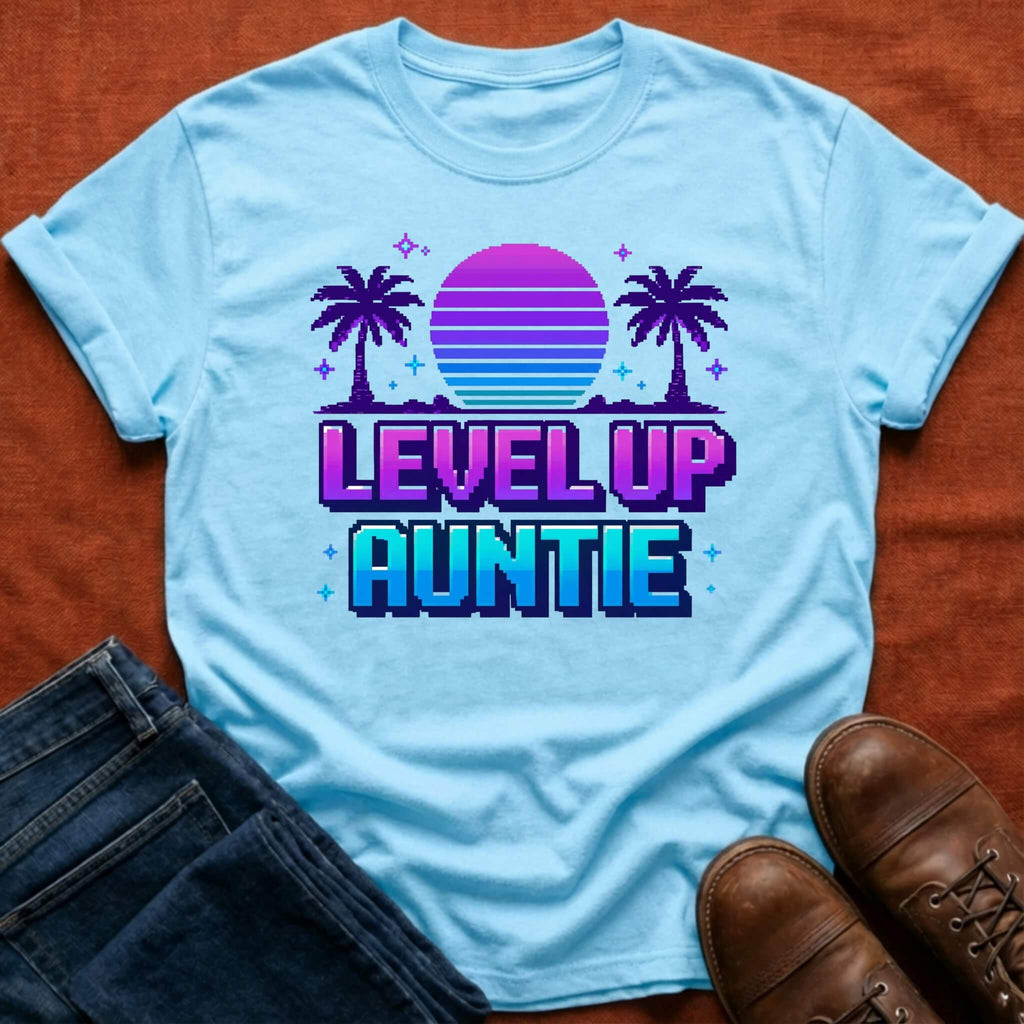 Level Up Auntie T-Shirt