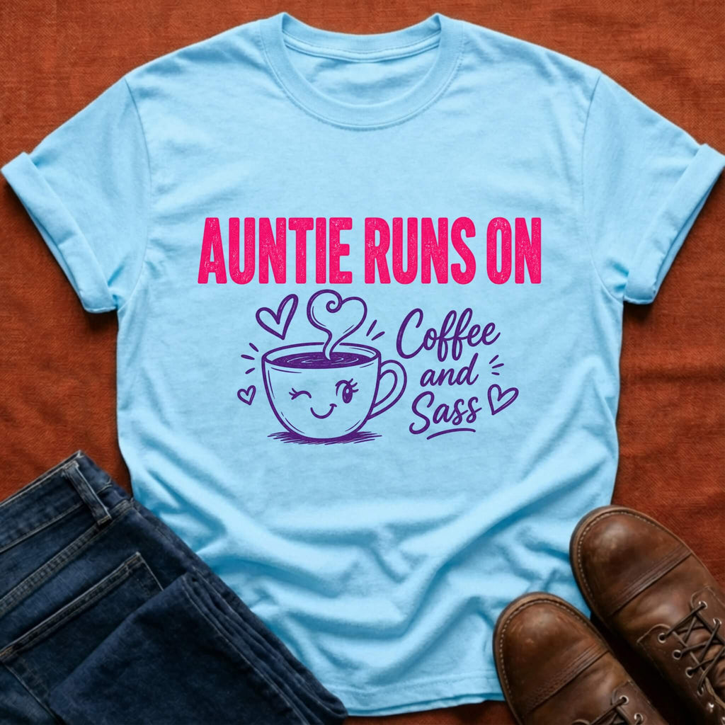 Auntie Coffee & Sass T-Shirt