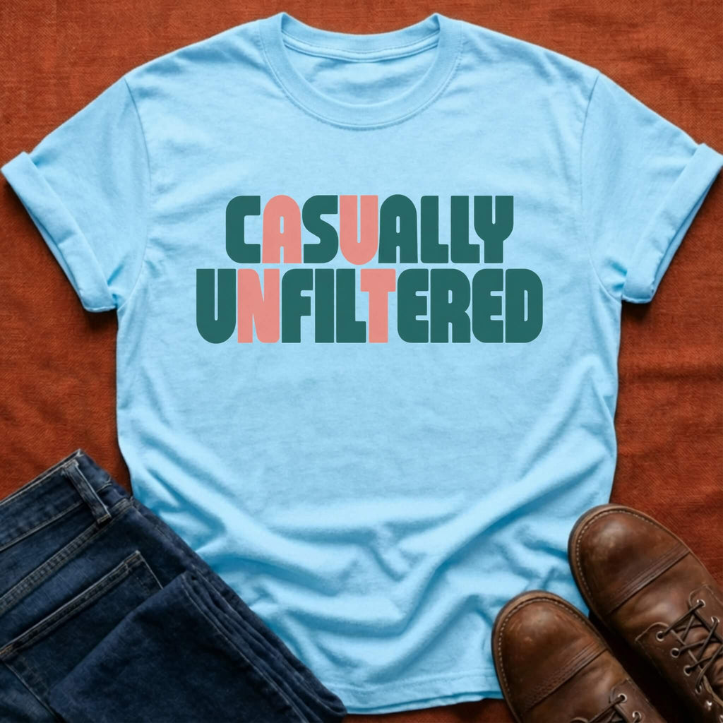 Casually Unfiltered Aunt T-Shirt