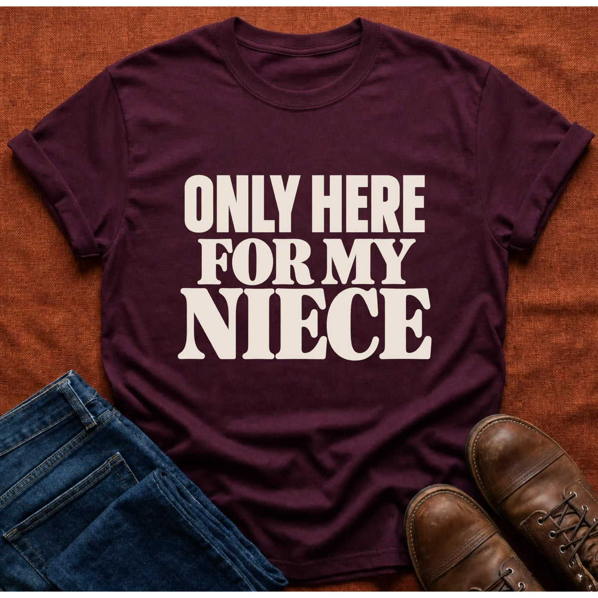 Here for Niece T-Shirt