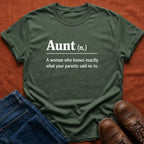 Aunt Dictionary T-Shirt