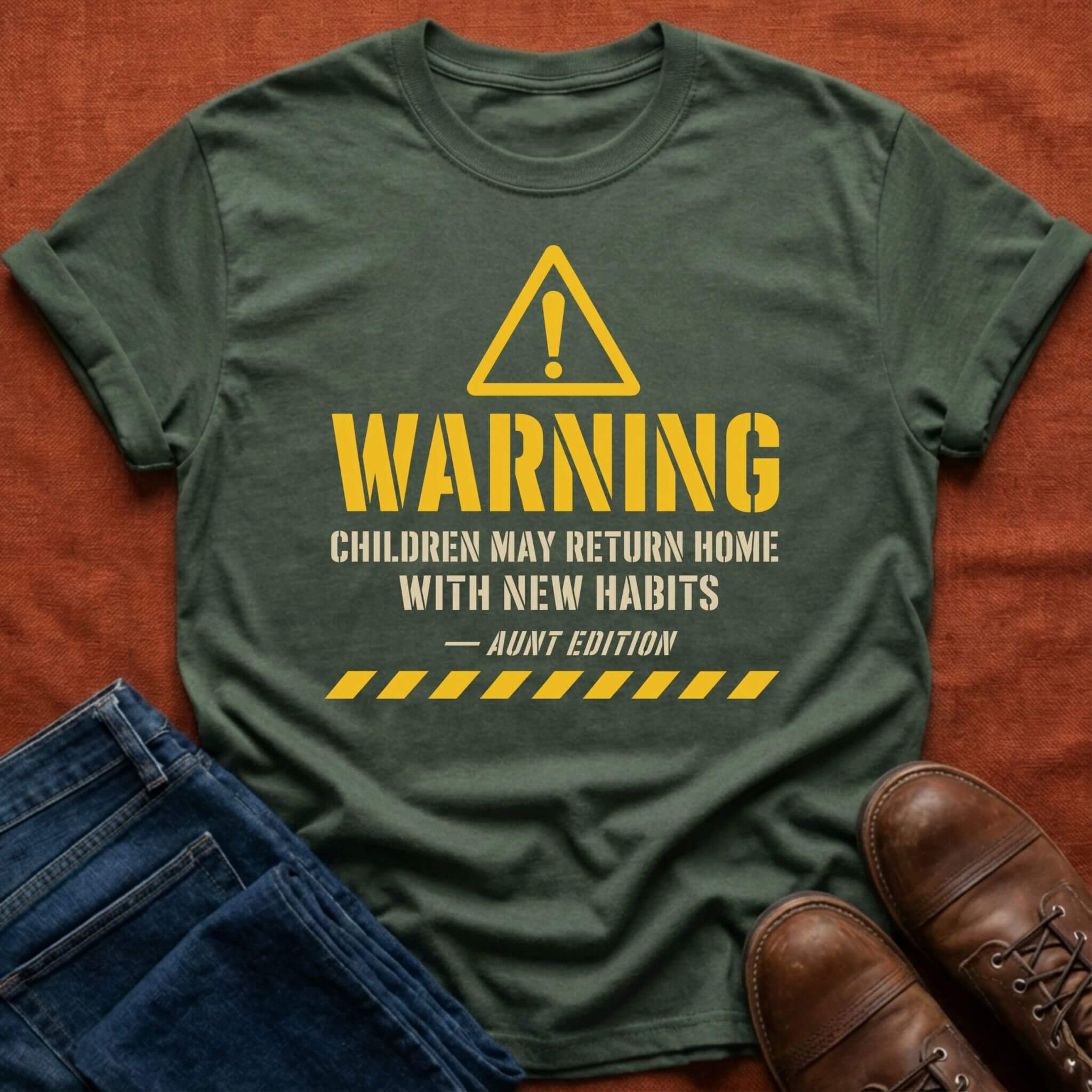 Warning New Habits T-Shirt