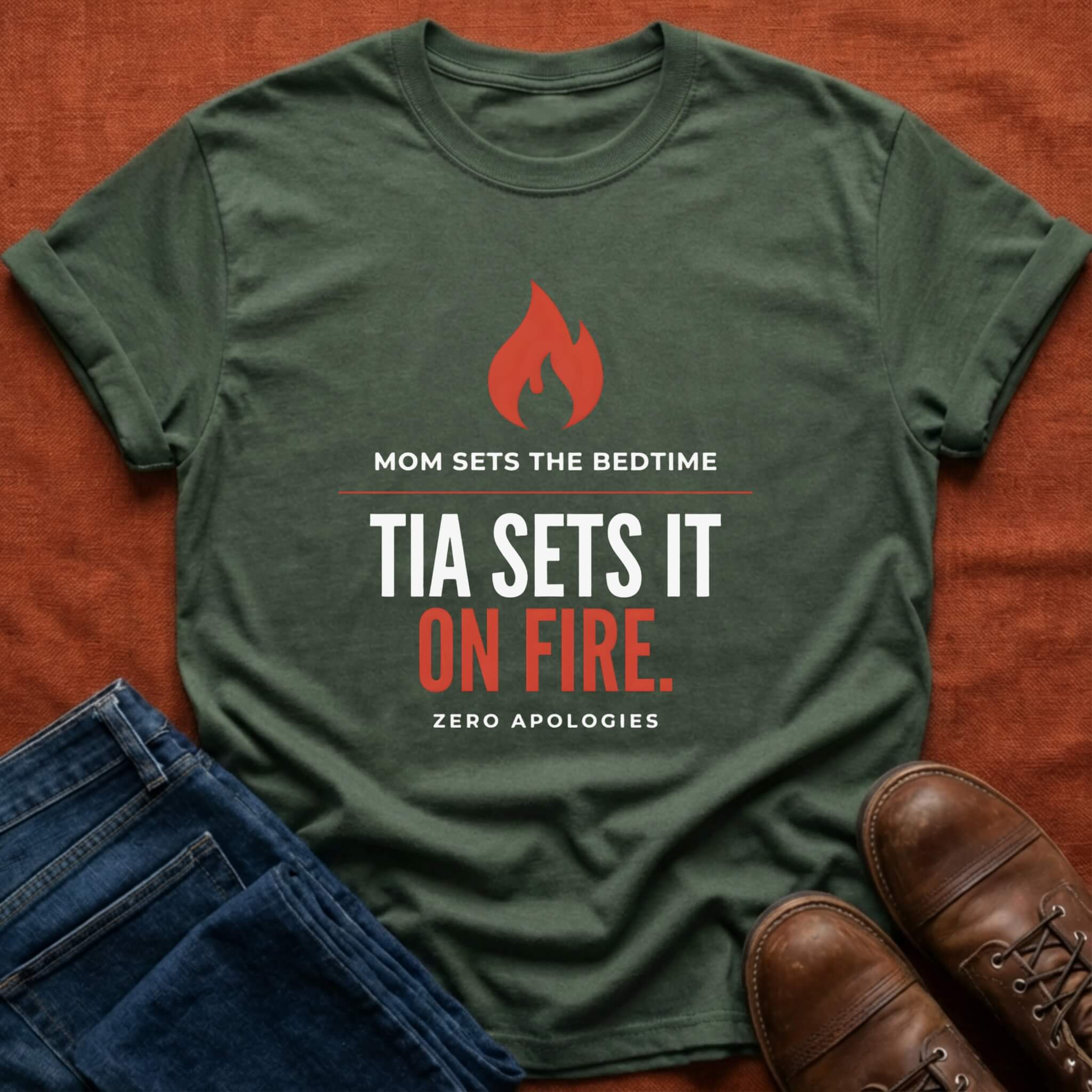 Tia Sets It On Fire T-Shirt