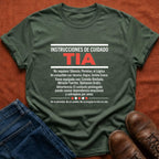 Tia Care Instructions T-Shirt