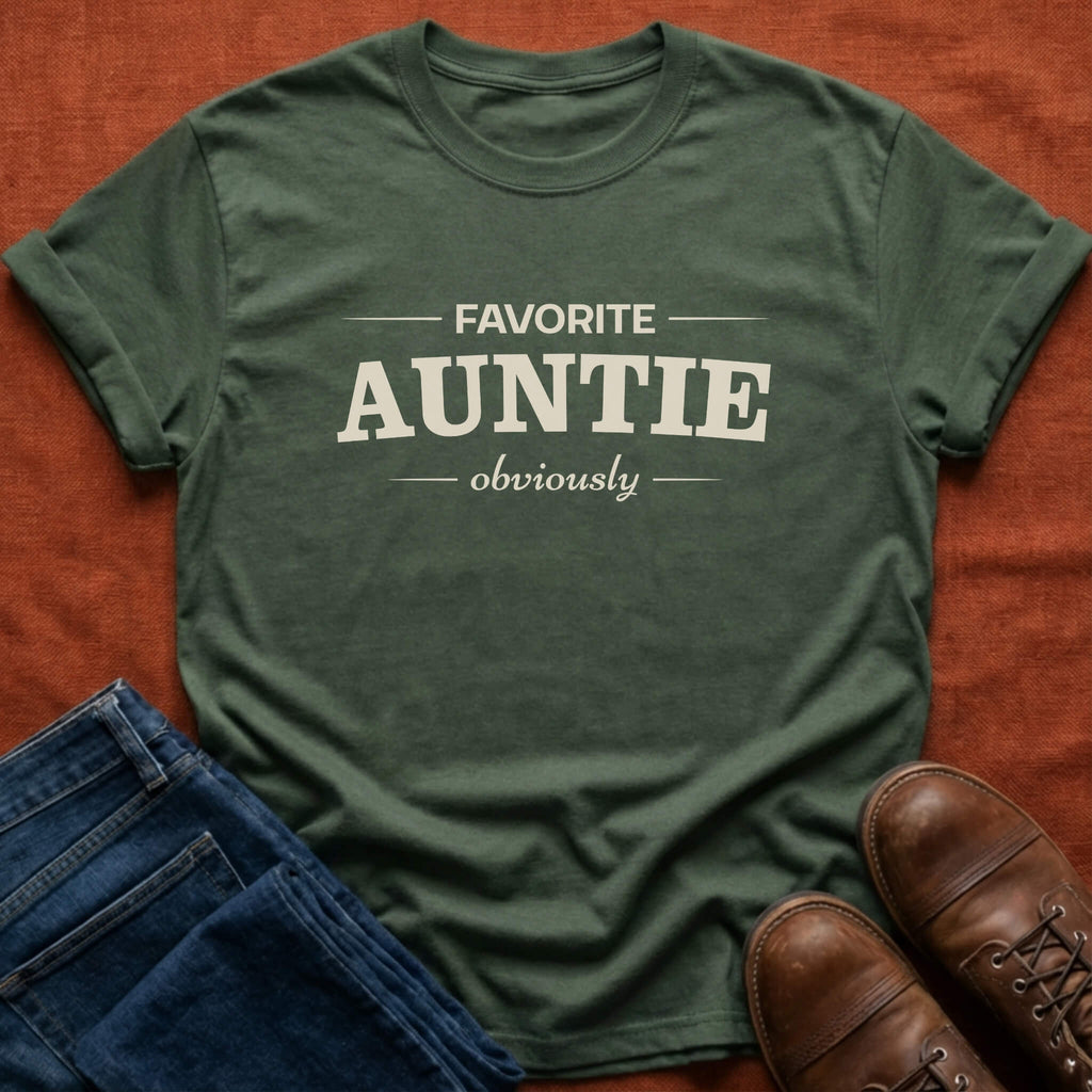 Favorite Auntie Obviously T-Shirt