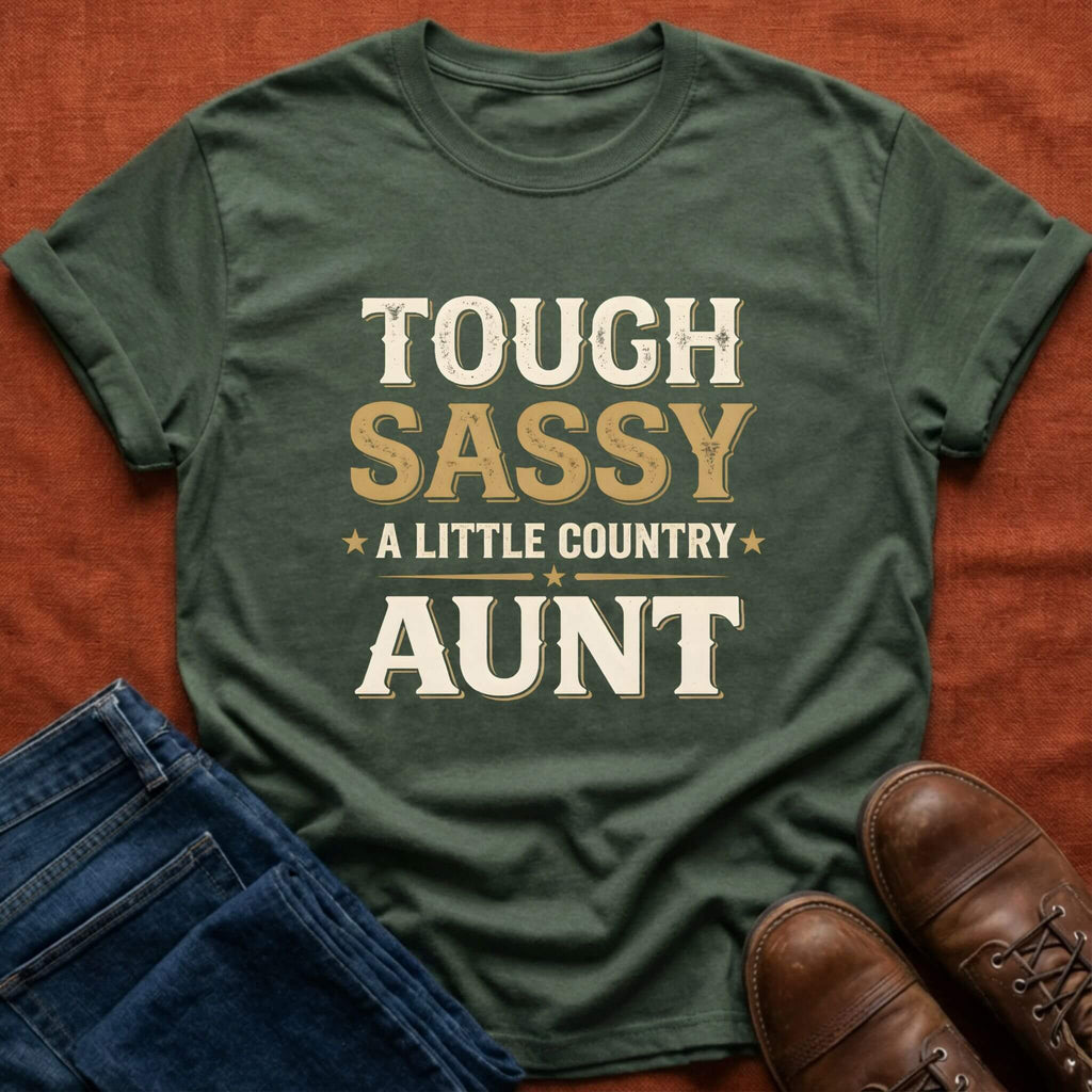 Tough Sassy Aunt T-Shirt