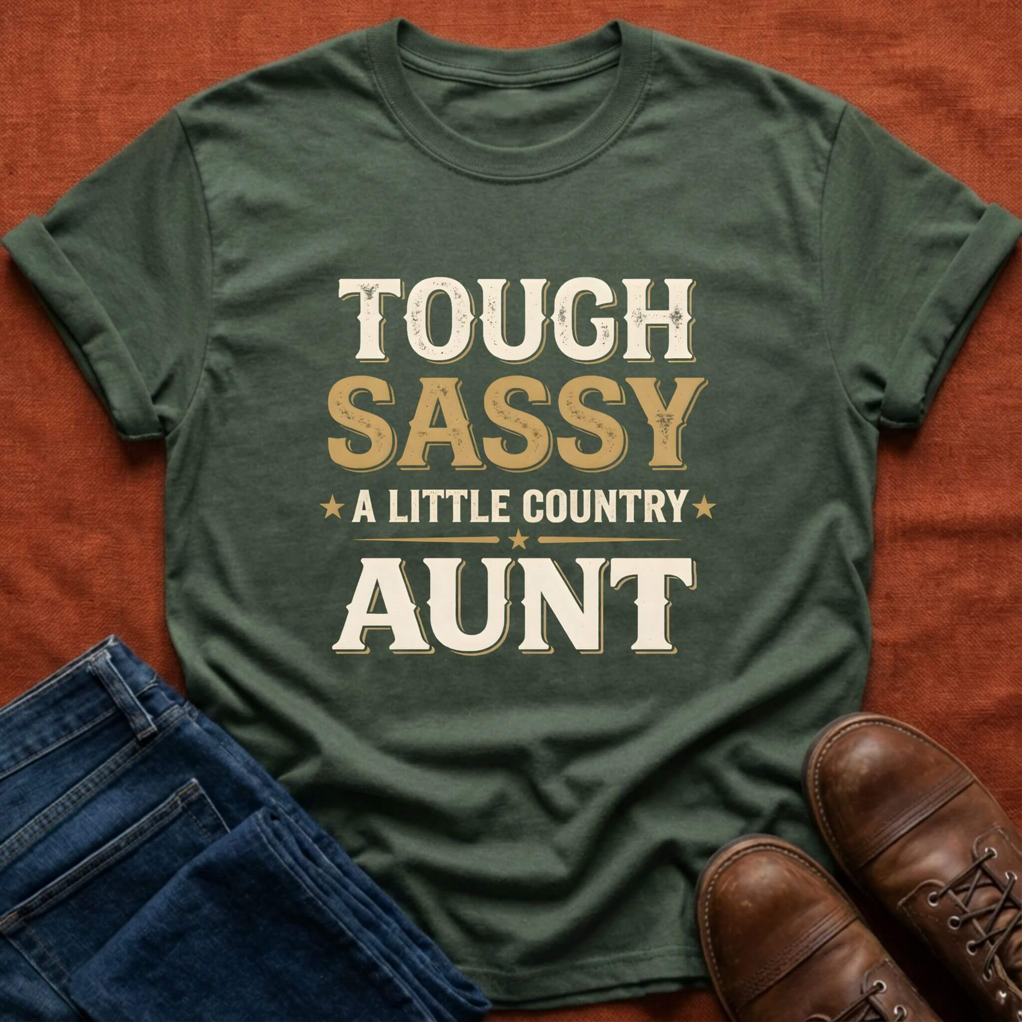 Tough Sassy Aunt T-Shirt