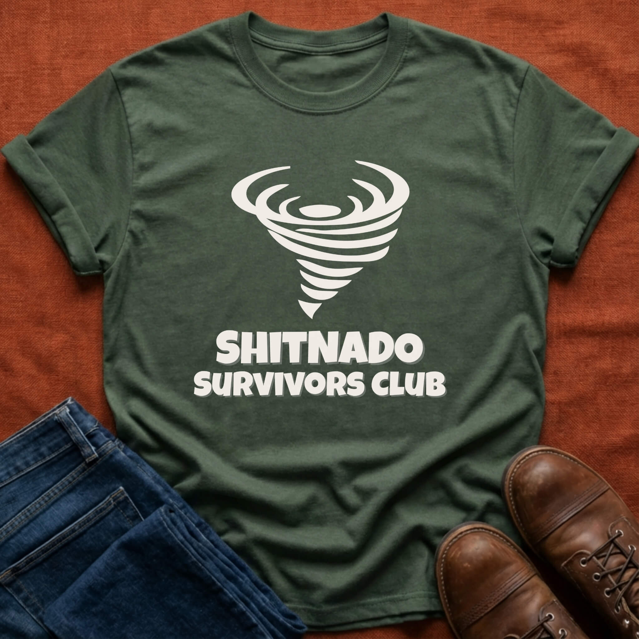 Shitnado Survivors Club T-Shirt