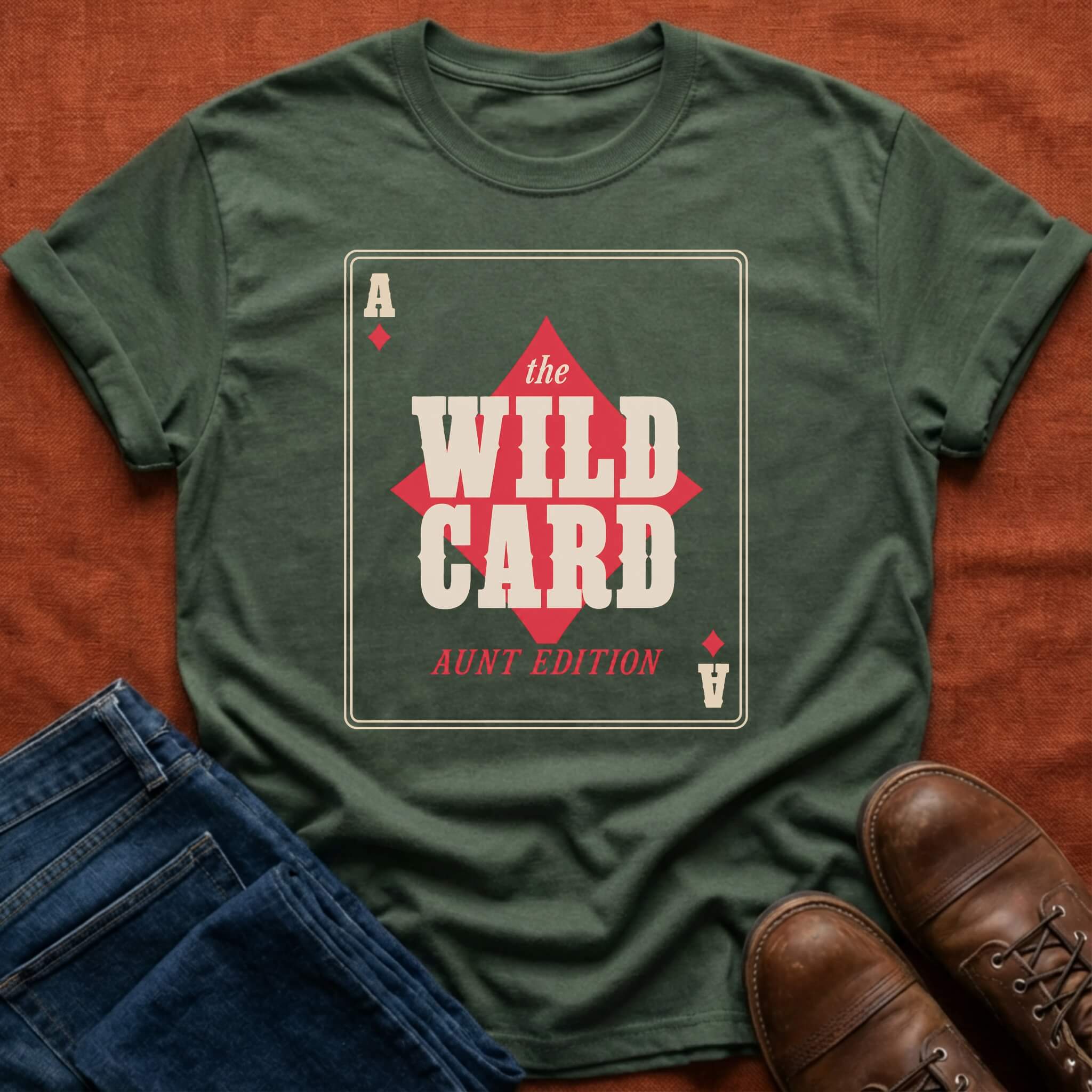 Wild Card Aunt T-Shirt