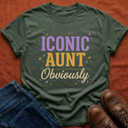Iconic Aunt Obviously T-Shirt