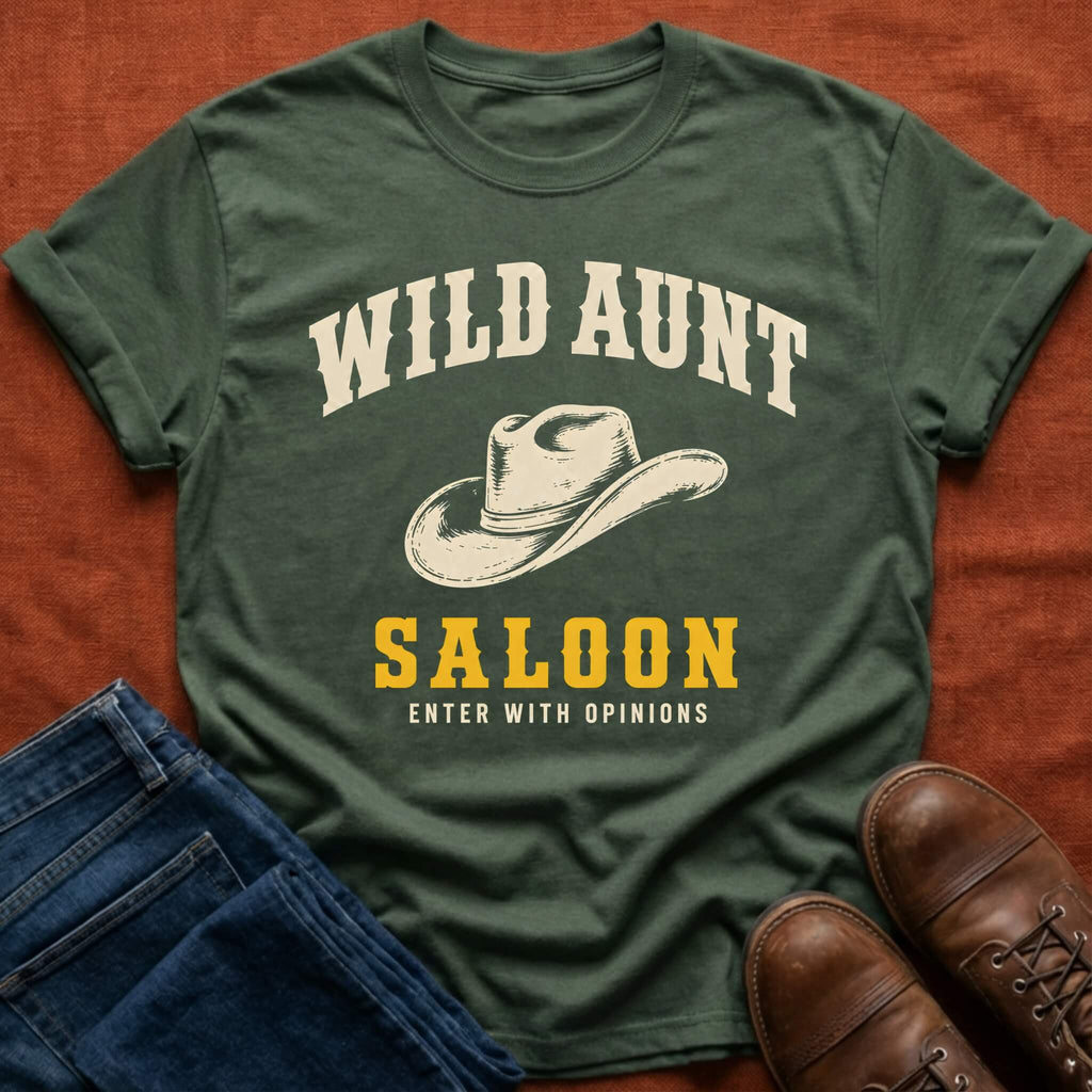 Wild Aunt Saloon T-Shirt
