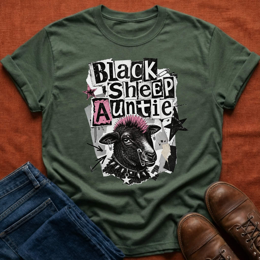 Black Sheep Auntie T-Shirt