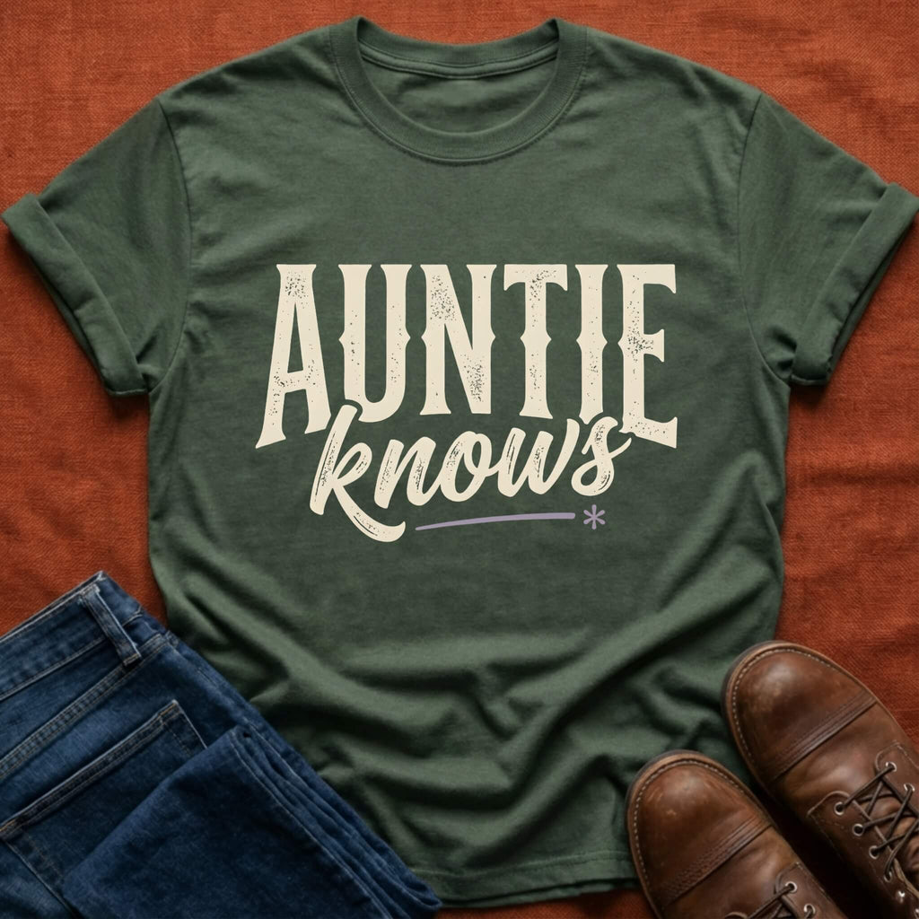 Auntie Knows T-Shirt