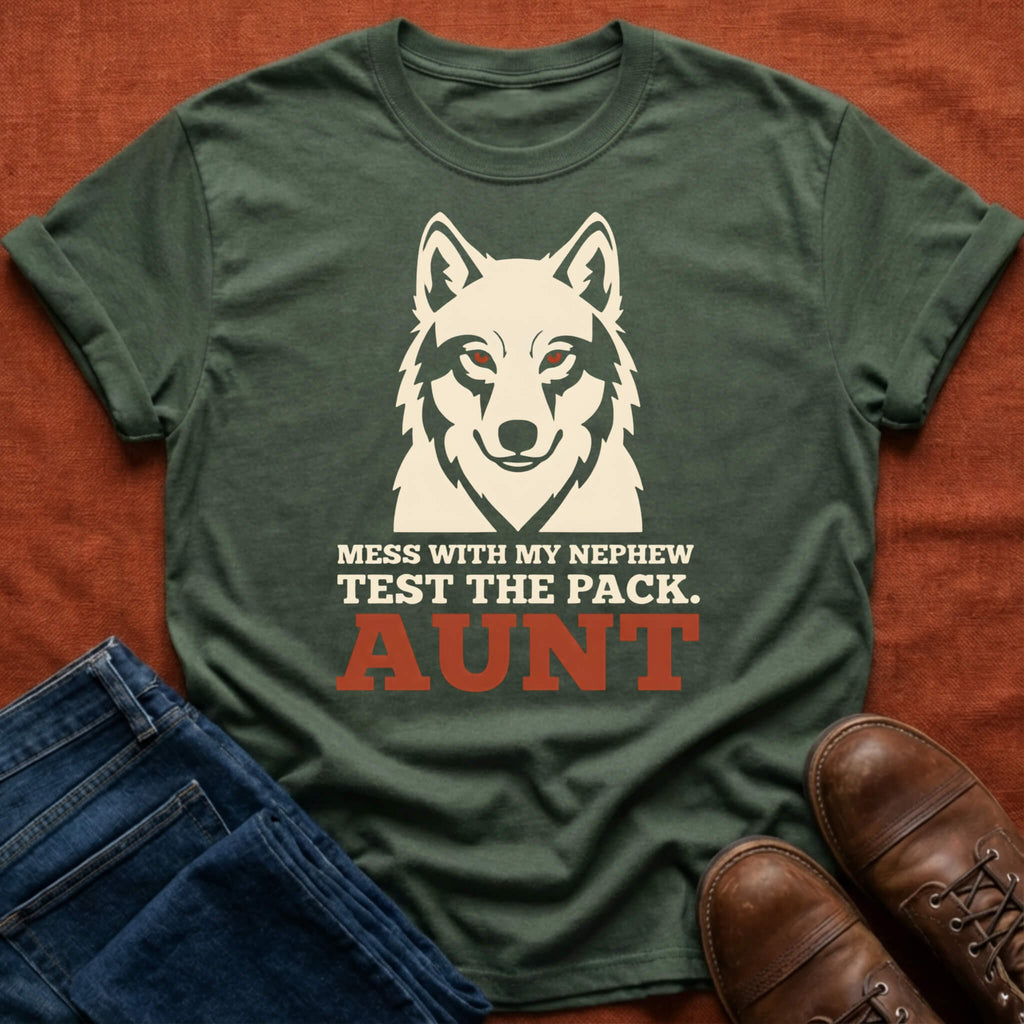 Test the Pack Aunt T-Shirt