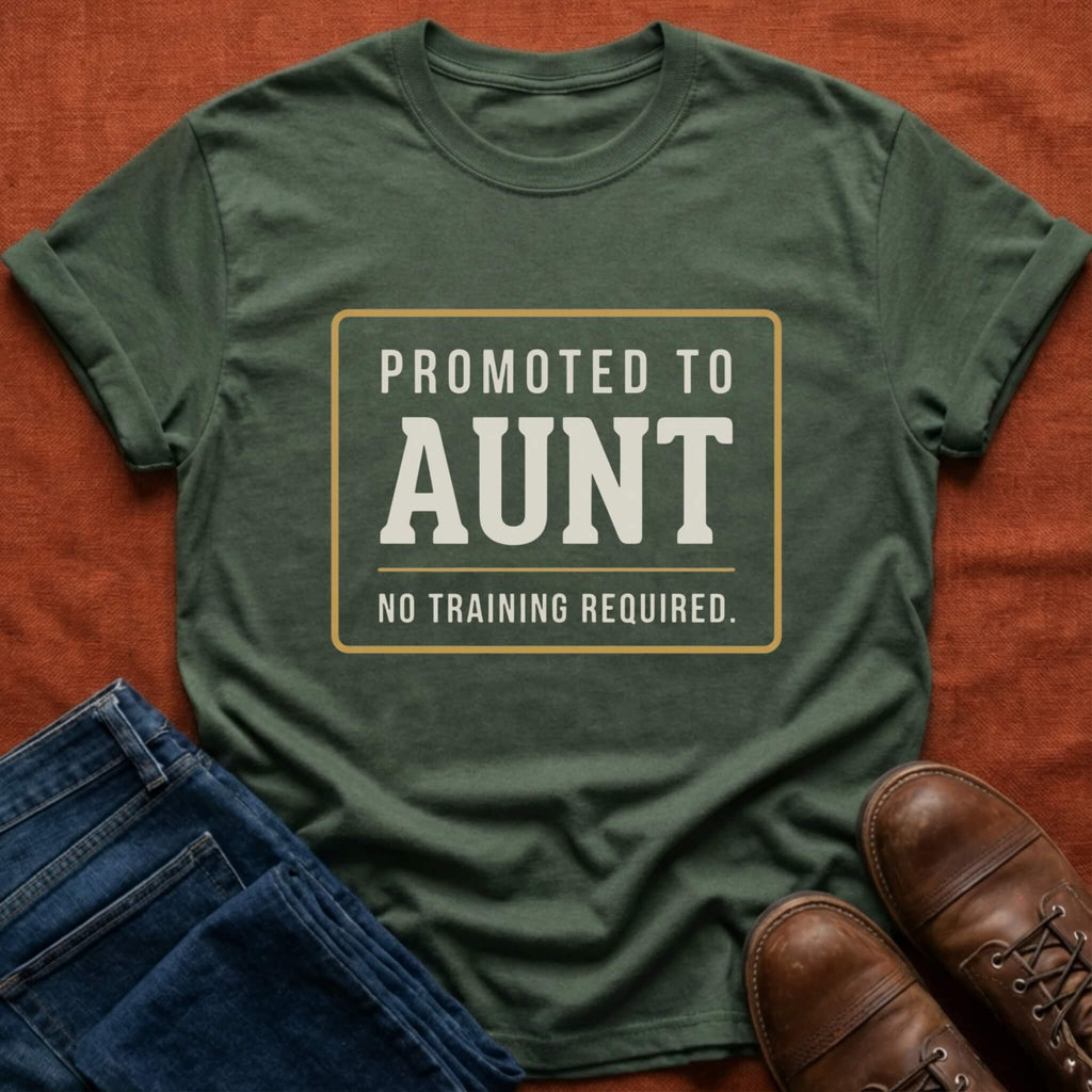 Promoted to Aunt T-Shirt