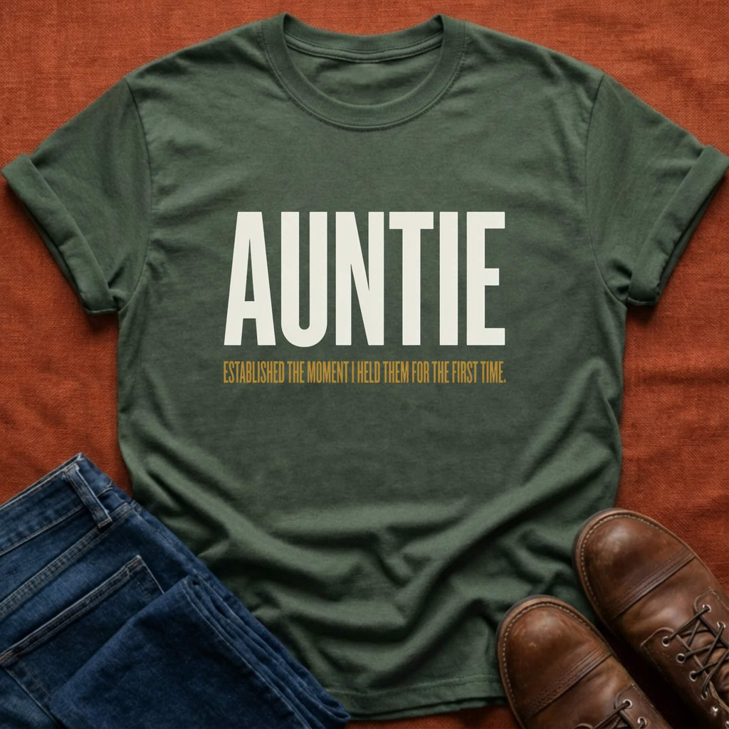 Auntie the Moment I Held Them T-Shirt