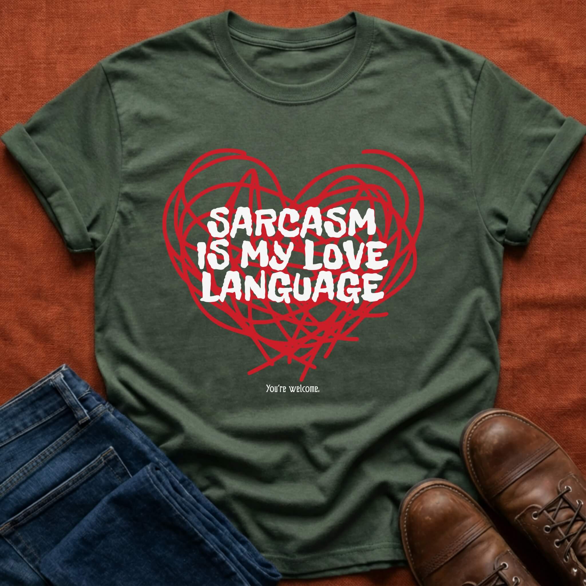 Sarcasm Is My Love Language T-Shirt