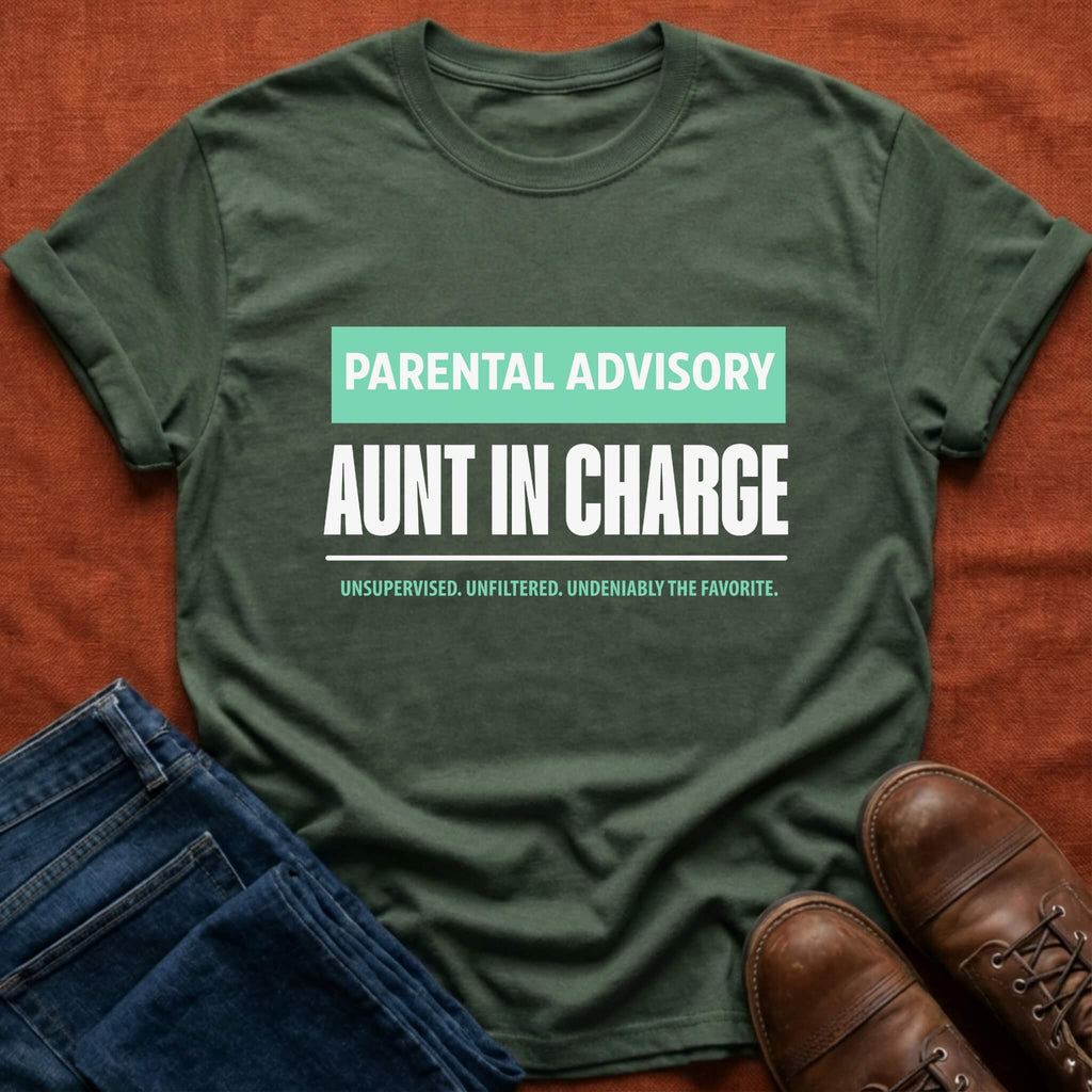Parental Advisory Aunt T-Shirt