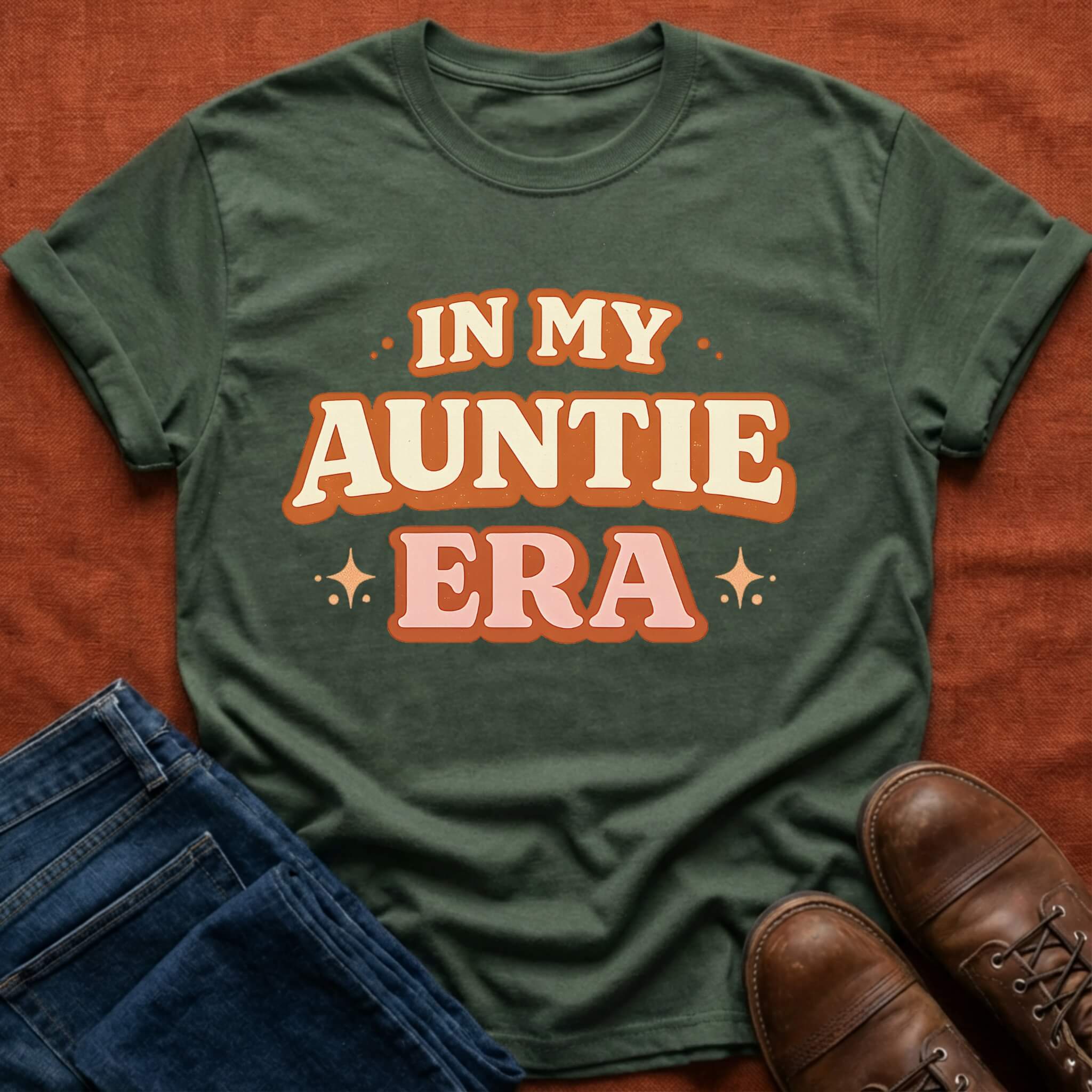 In My Auntie Era Retro T-Shirt