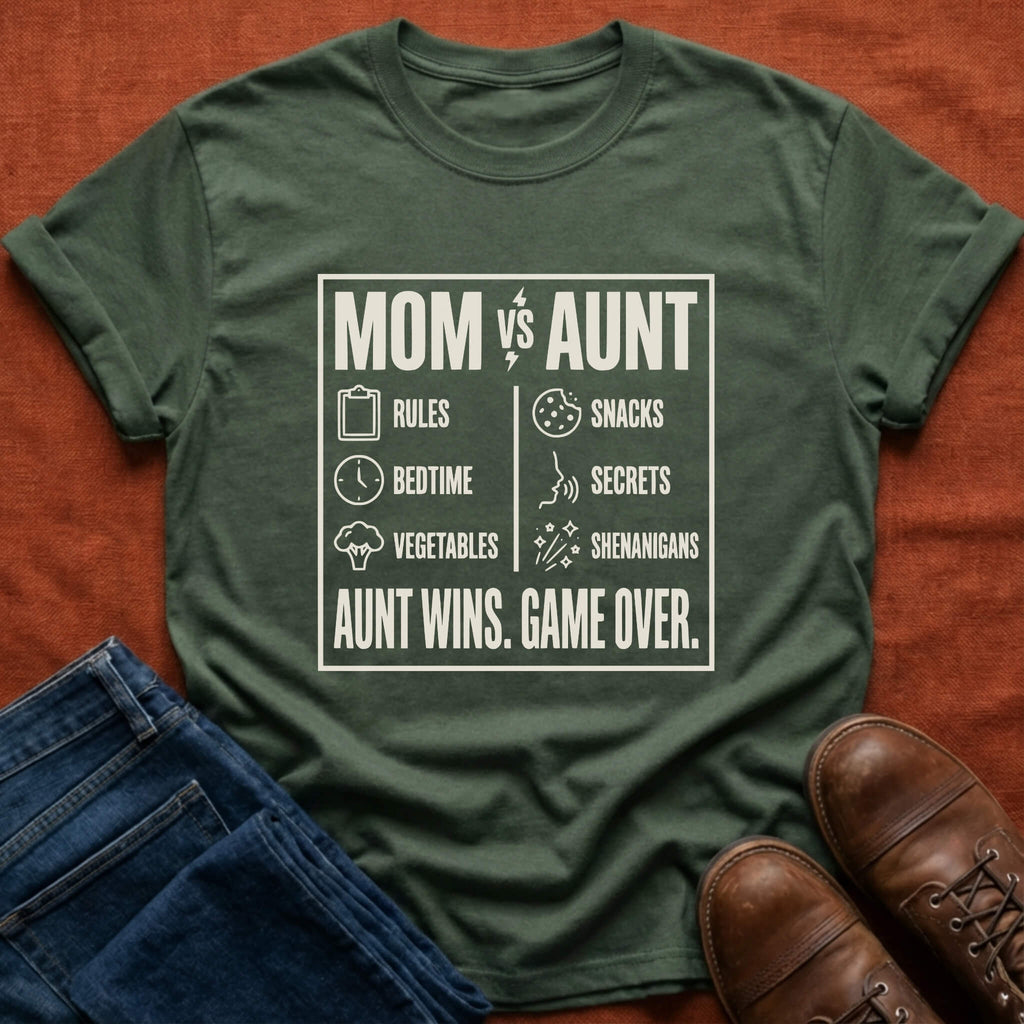 Mom Vs Aunt T-Shirt