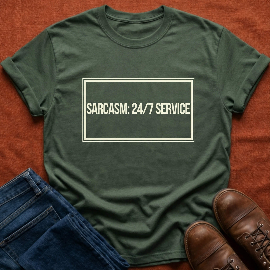 Sarcasm 24/7 Service T-Shirt