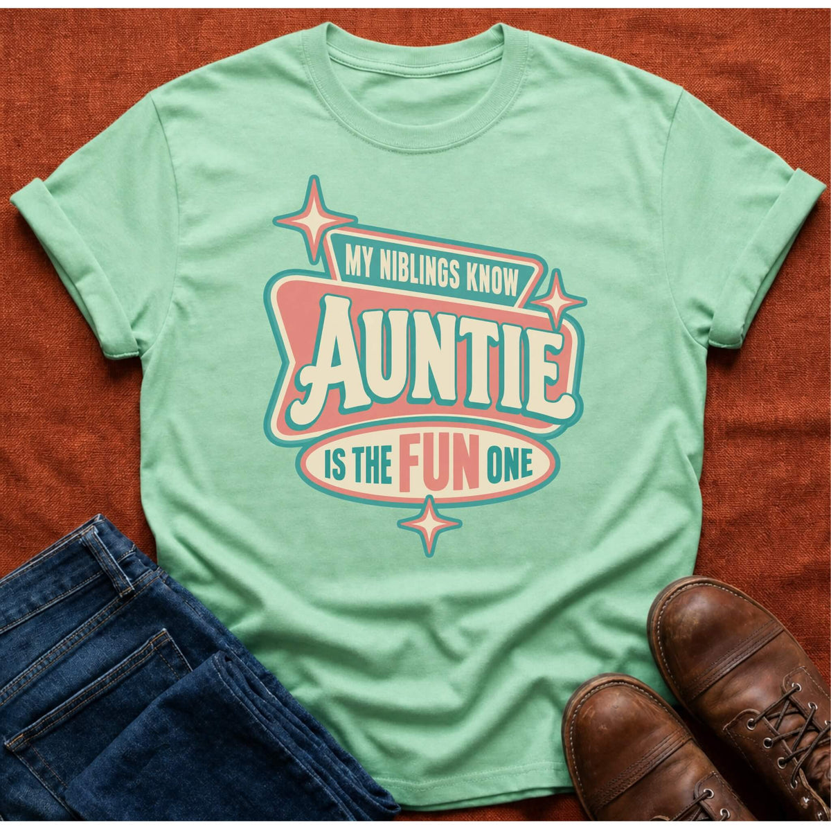 Niblings Know Auntie T-Shirt