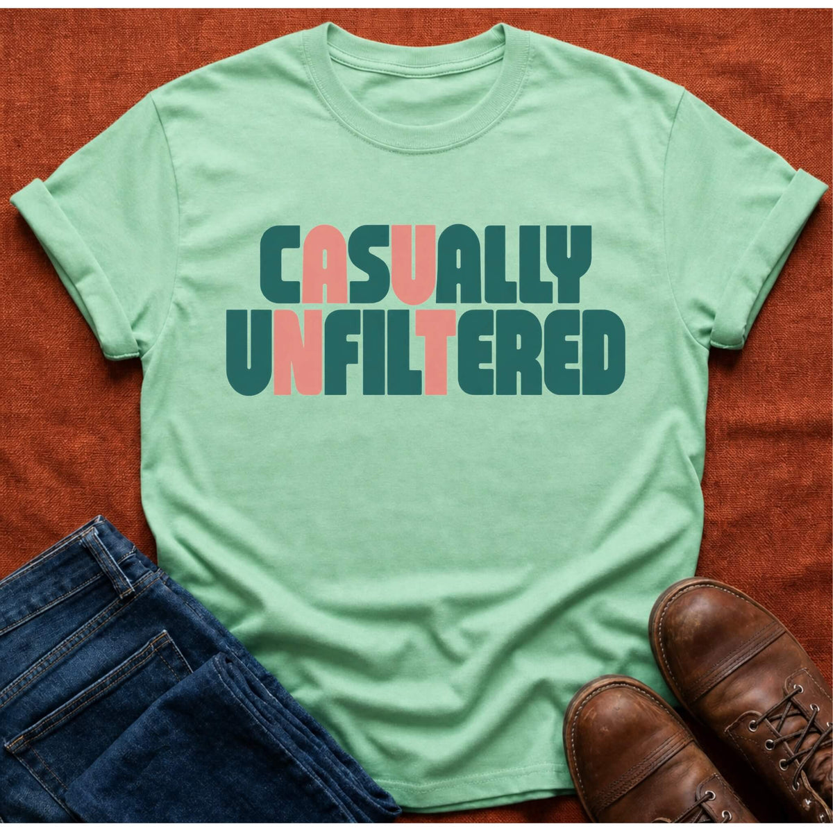 Casually Unfiltered Aunt T-Shirt
