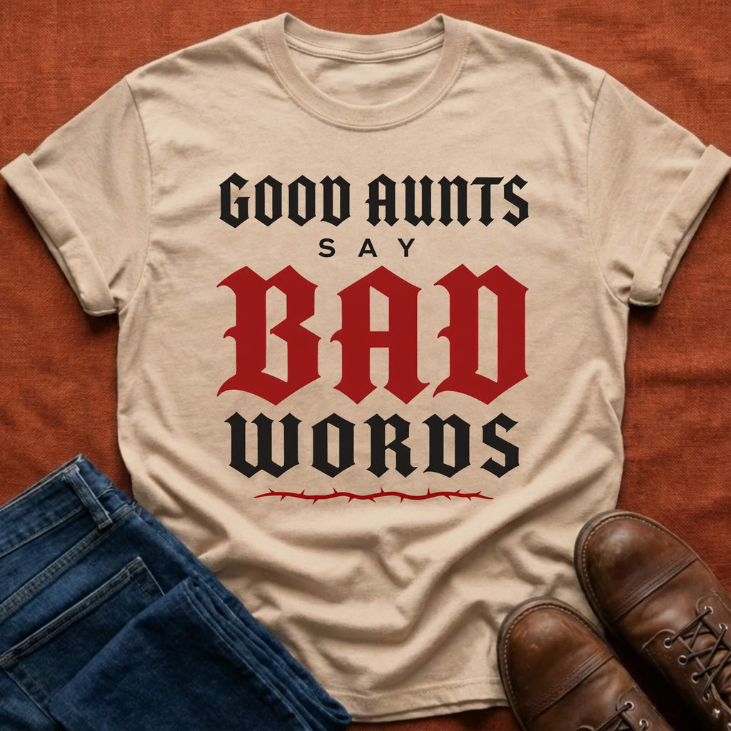Good Aunts Say Bad Words T-Shirt