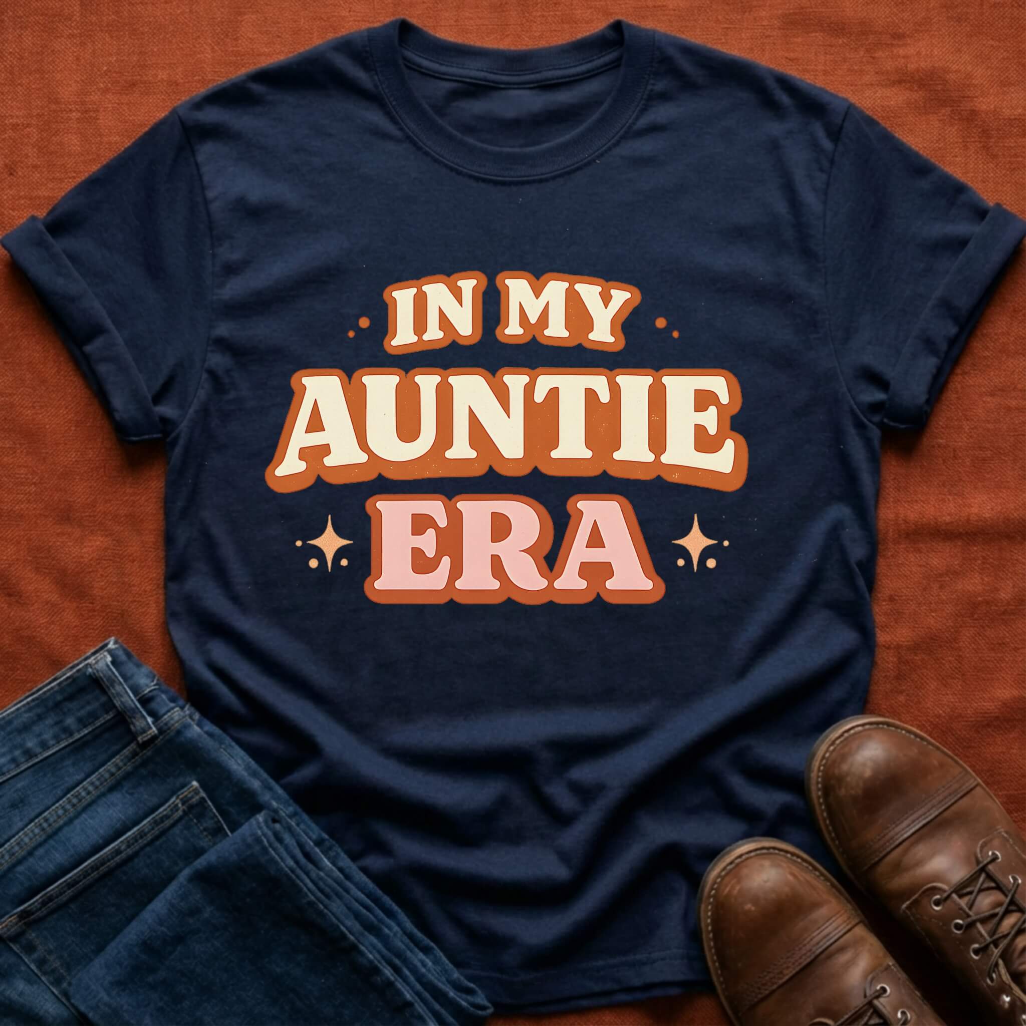 In My Auntie Era Retro T-Shirt
