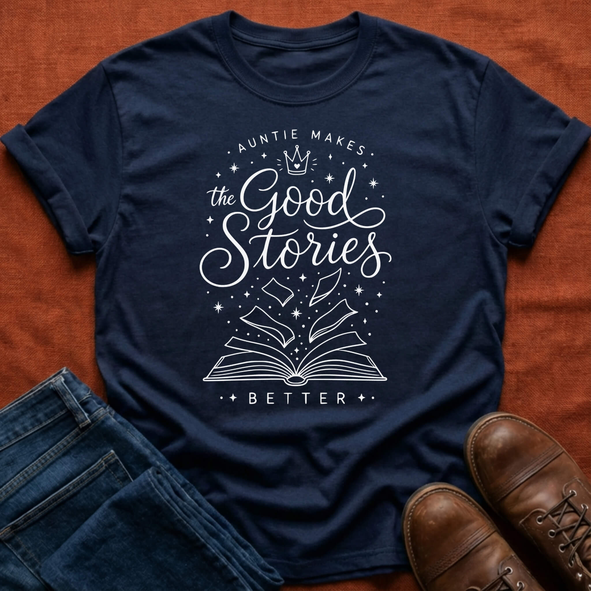 Good Stories Auntie T-Shirt