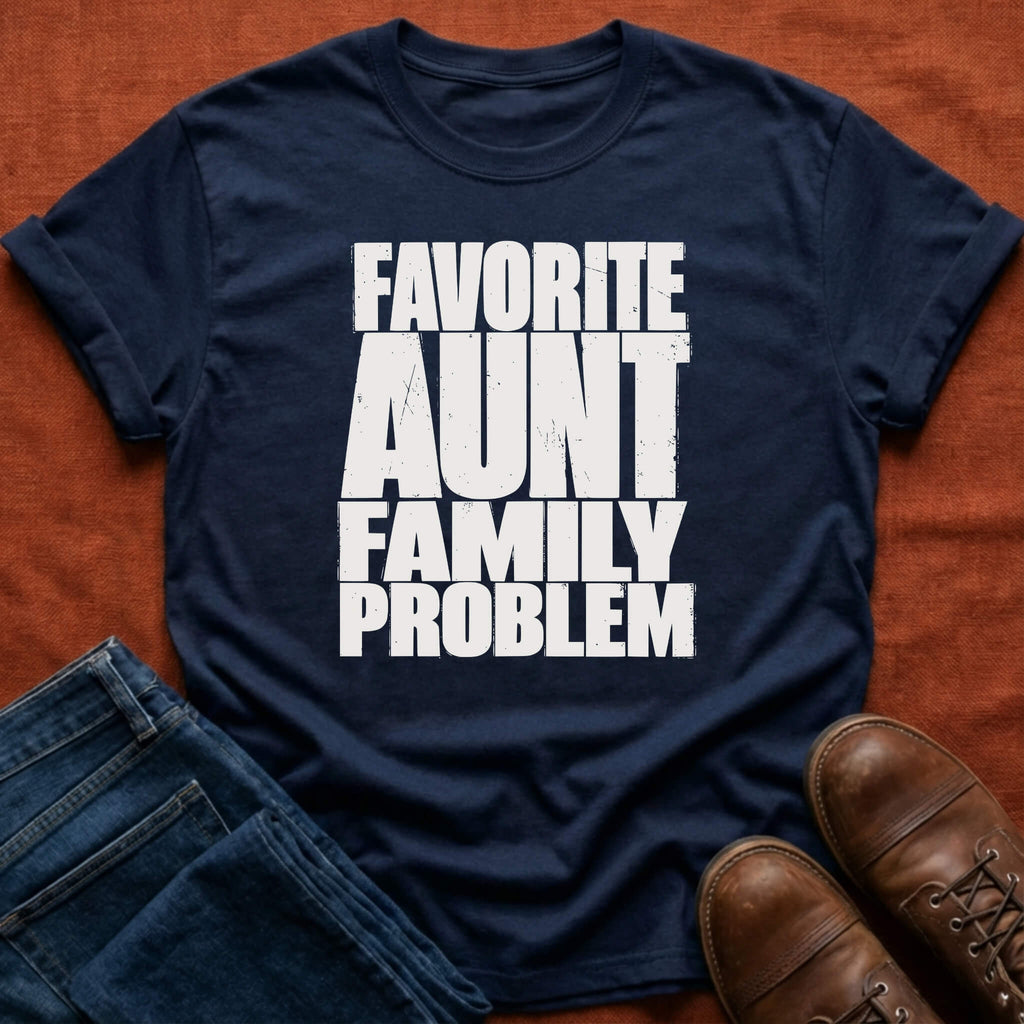 Family Problem Aunt T-Shirt