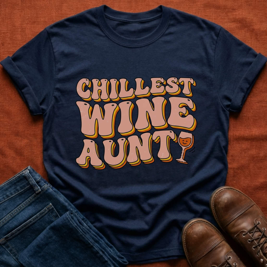 Chillest Wine Aunt T-Shirt