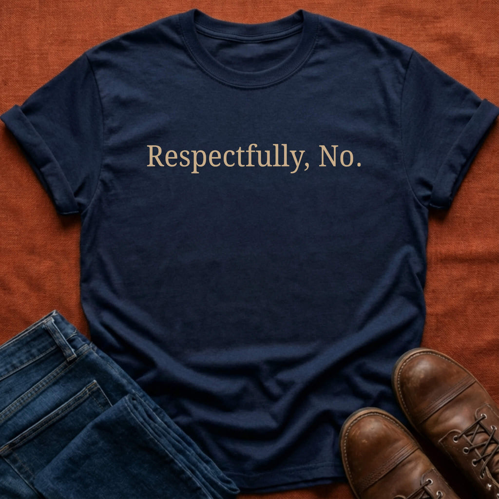 Respectfully No. T-Shirt