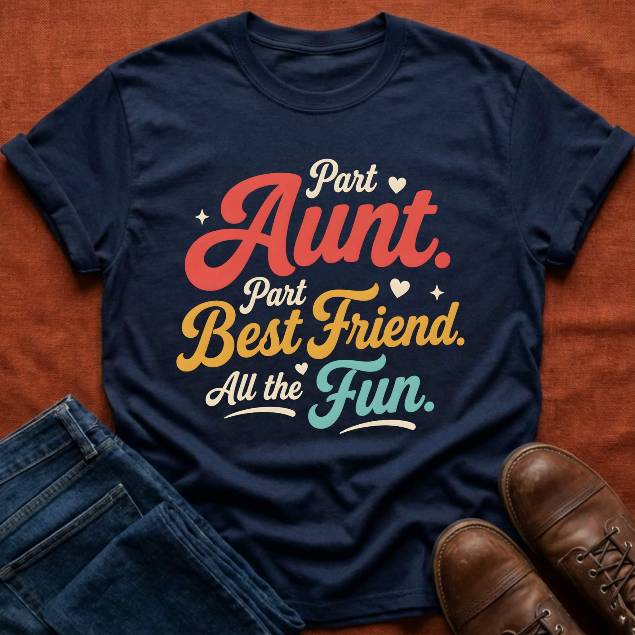 Part Aunt Part Best Friend T-Shirt