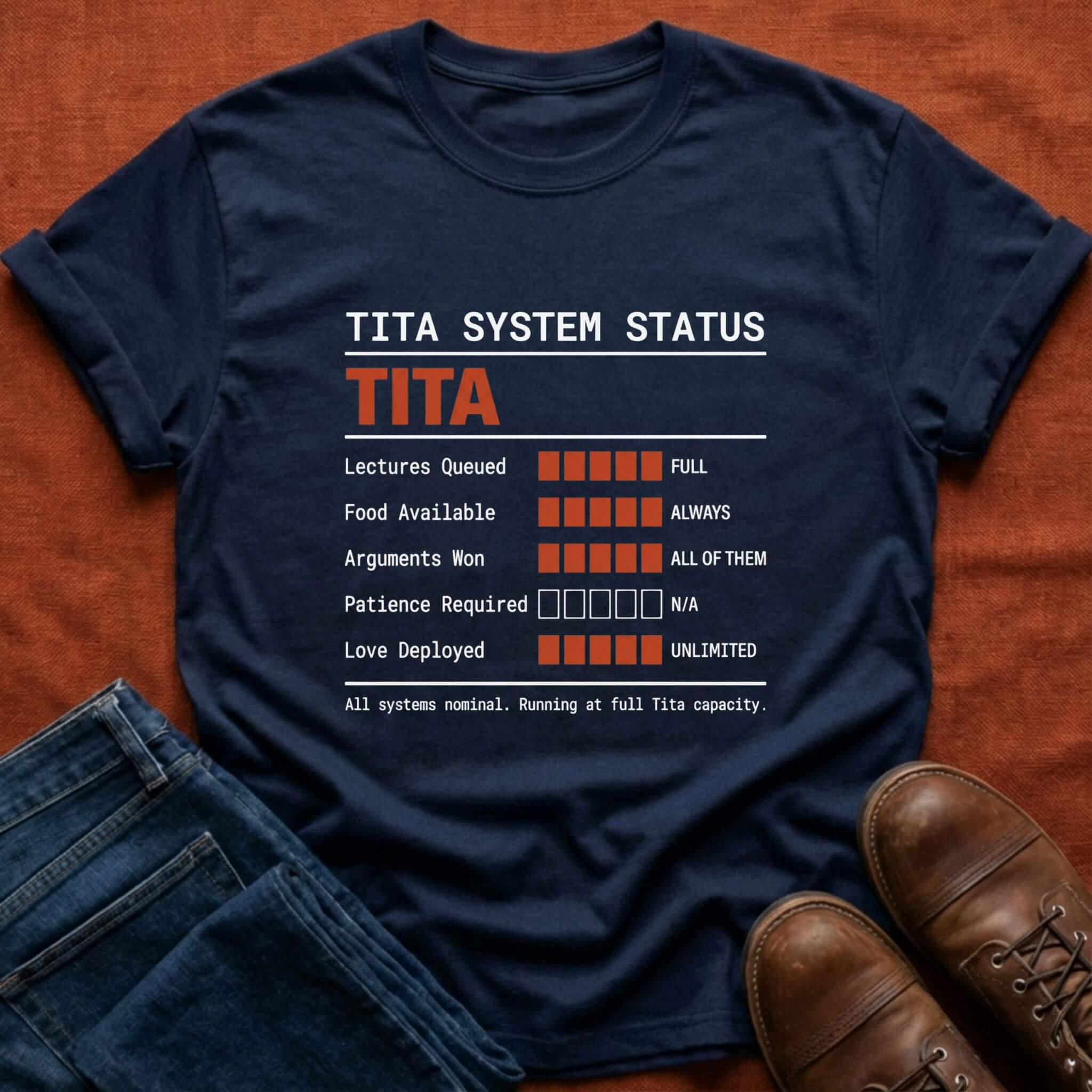 Tita System Status T-Shirt