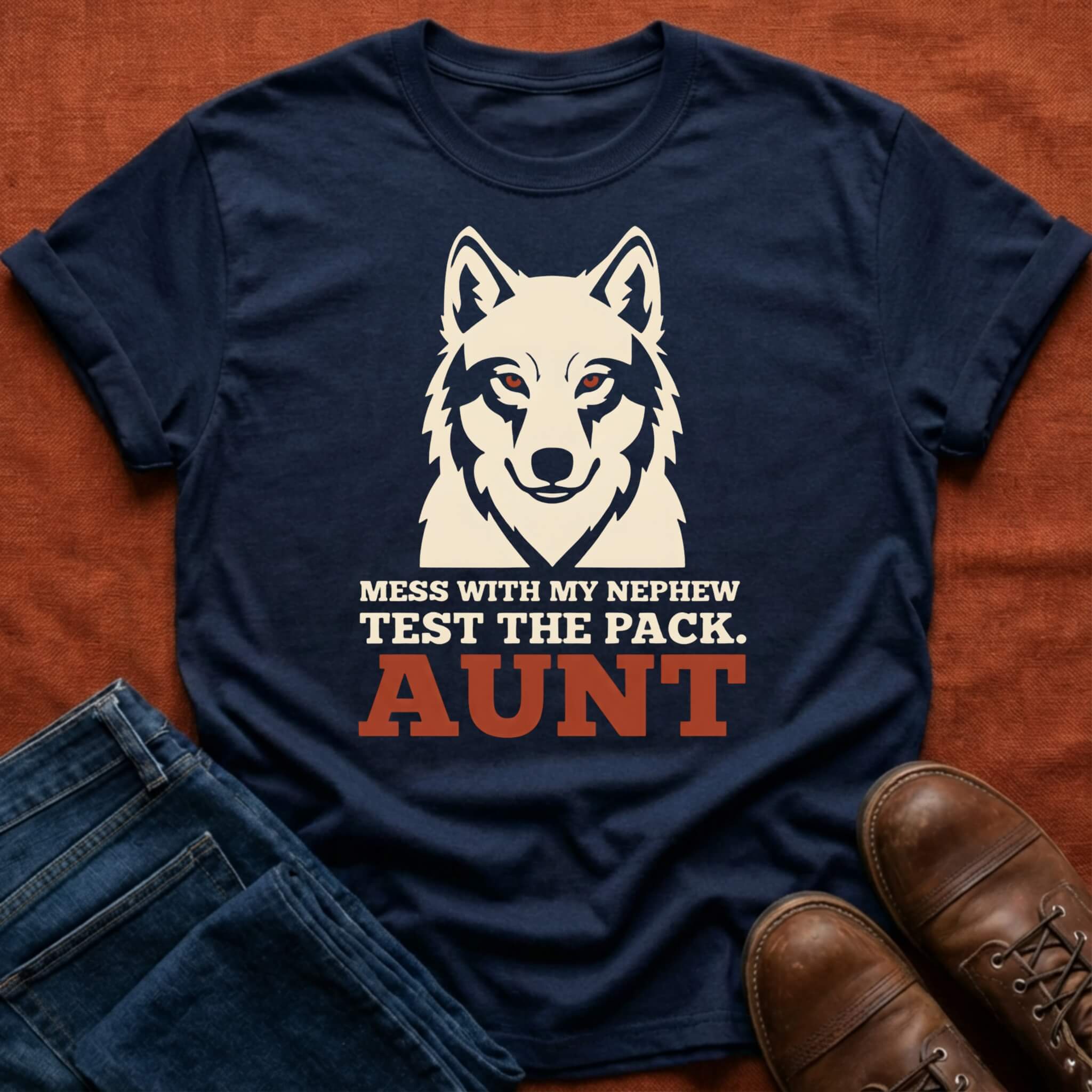 Test the Pack Aunt T-Shirt
