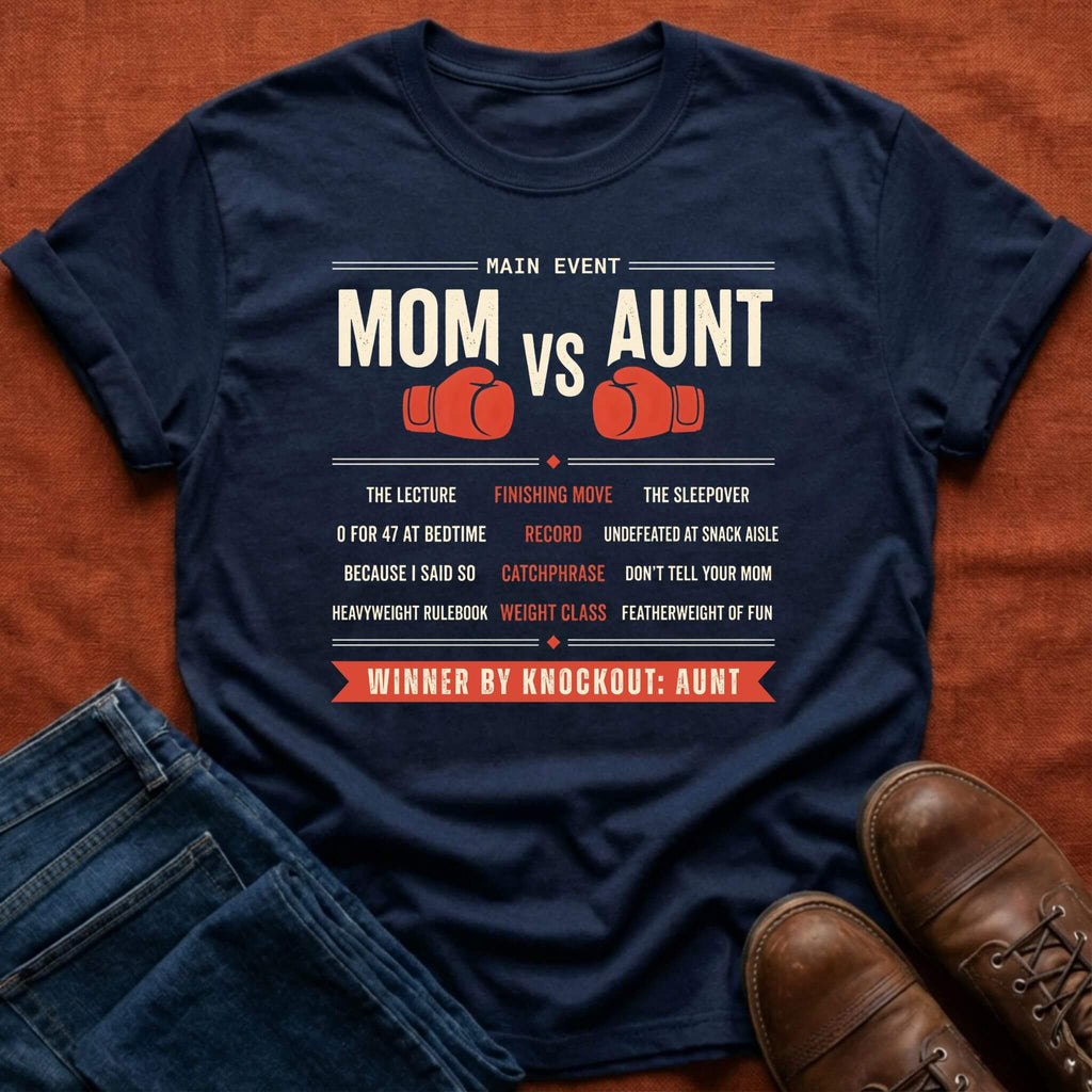 Mom Vs Aunt Main Event T-Shirt