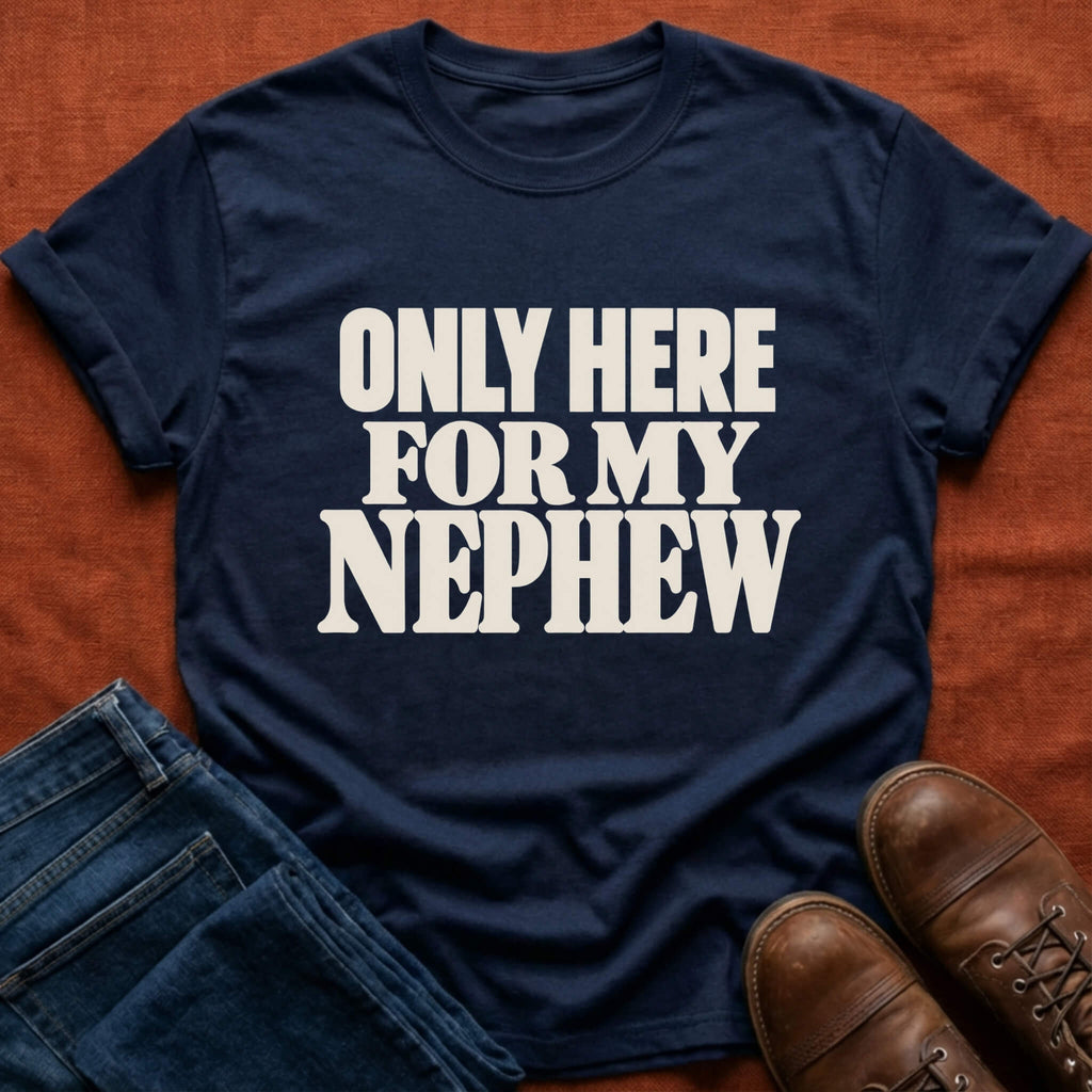 Here for Nephew T-Shirt
