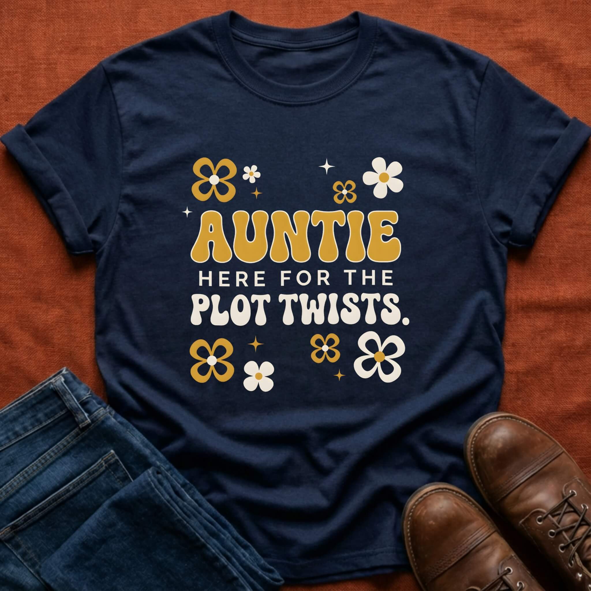 Auntie Plot Twists T-Shirt
